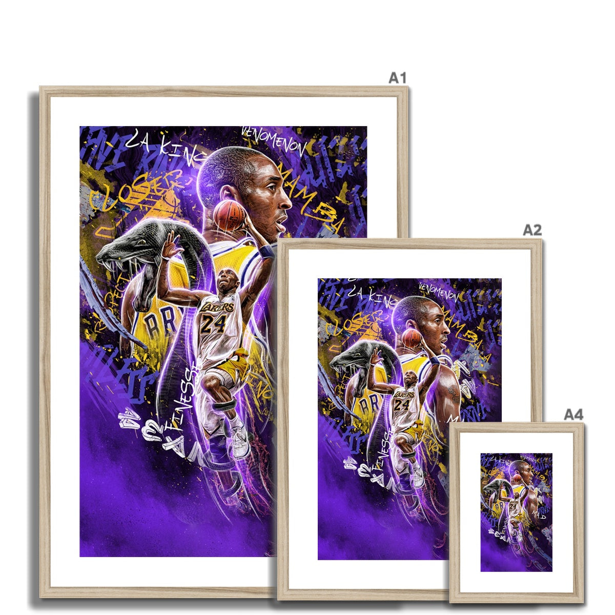 Lakers Legend - Framed Print