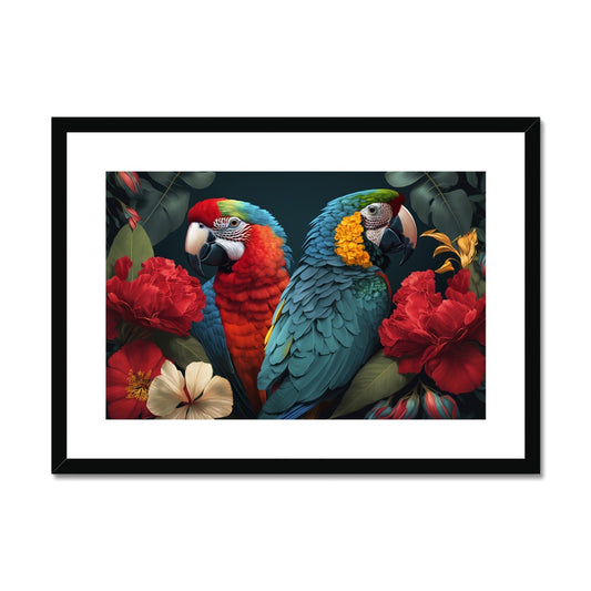 Macaws - Framed Print