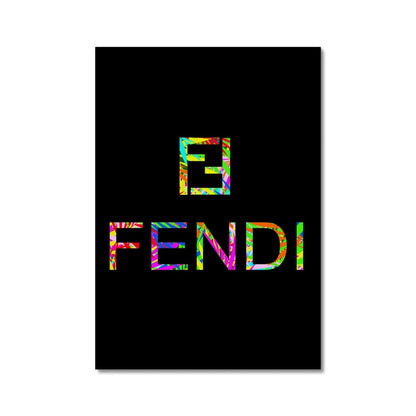 Fendi - Framed Canvas