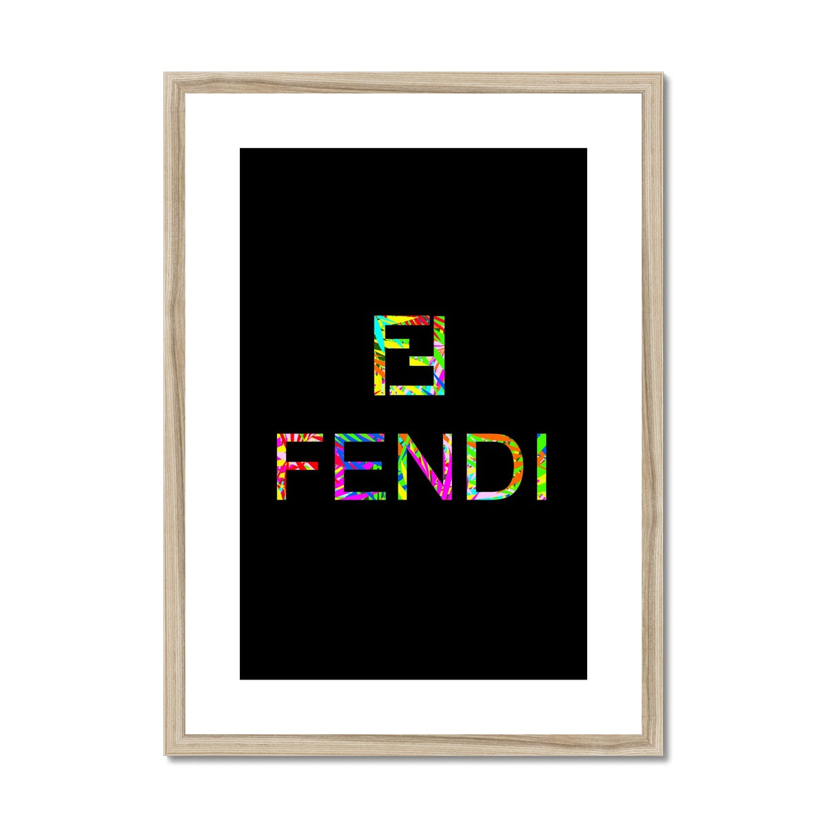 Fendi - Framed Print