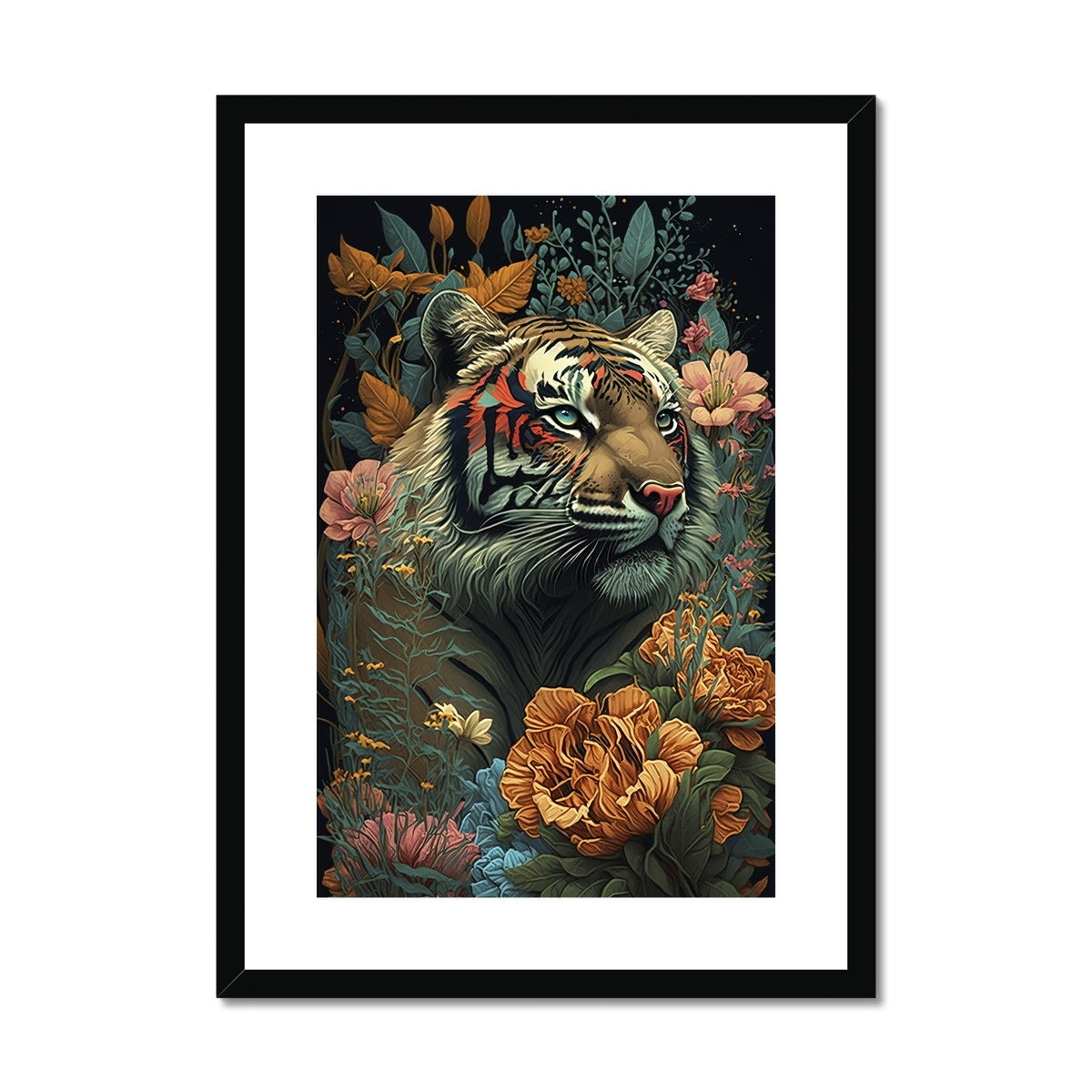 Tiger - Framed Print