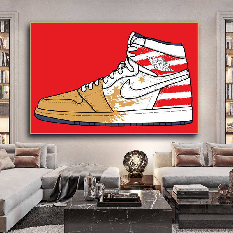 Dave White x Nike Air Jordan 1 “Wings for the Future Gold”