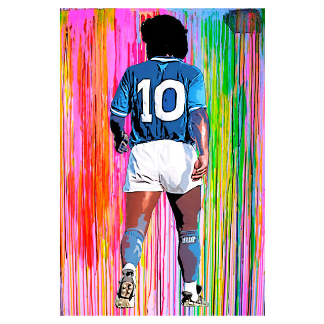 Diego Maradona Splash art