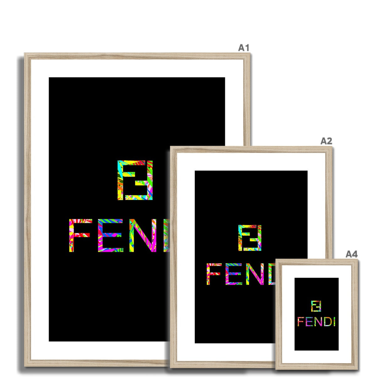Fendi - Framed Print