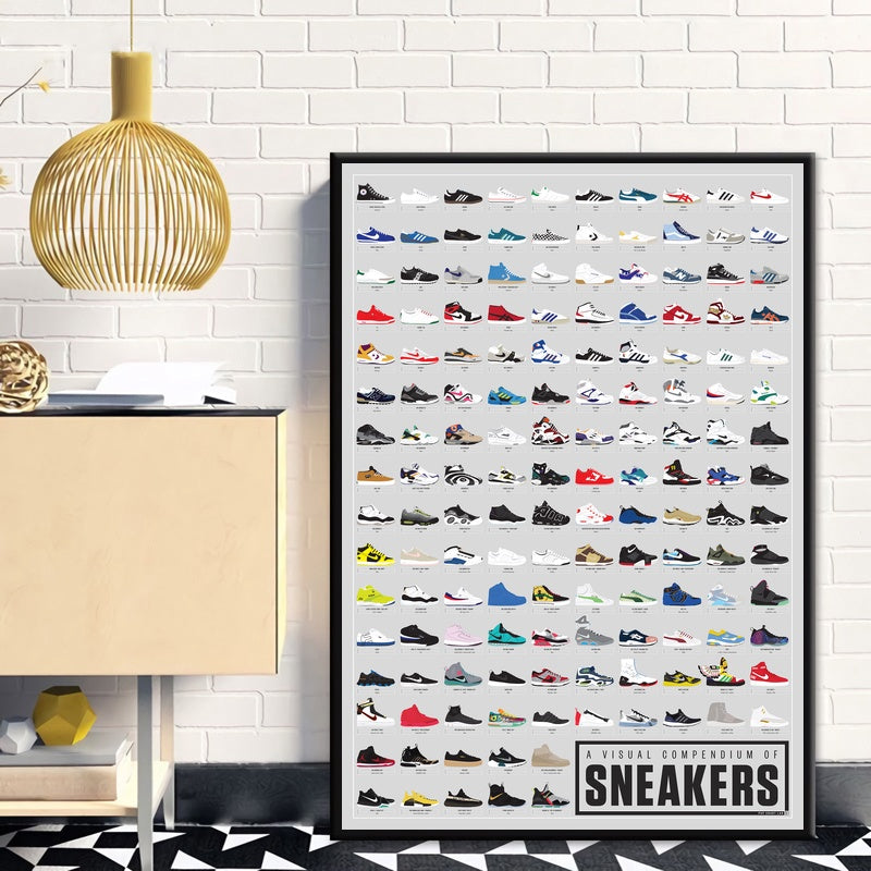 A Visual Compendium of Sneakers – Kanvaskingdomgallery