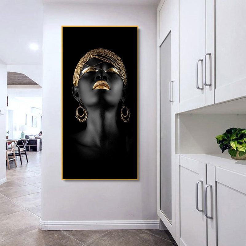 Black & Gold Women – Kanvaskingdomgallery