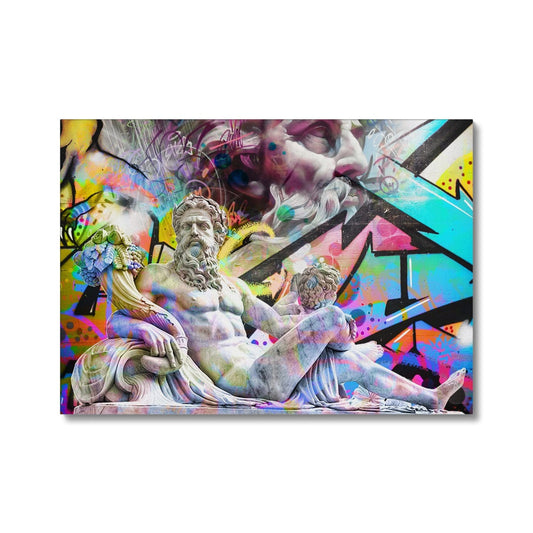 Dionysus - Framed Canvas