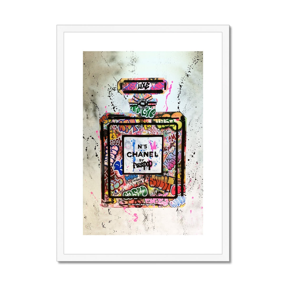 Chanel No 5 - Framed Print – Kanvaskingdomgallery