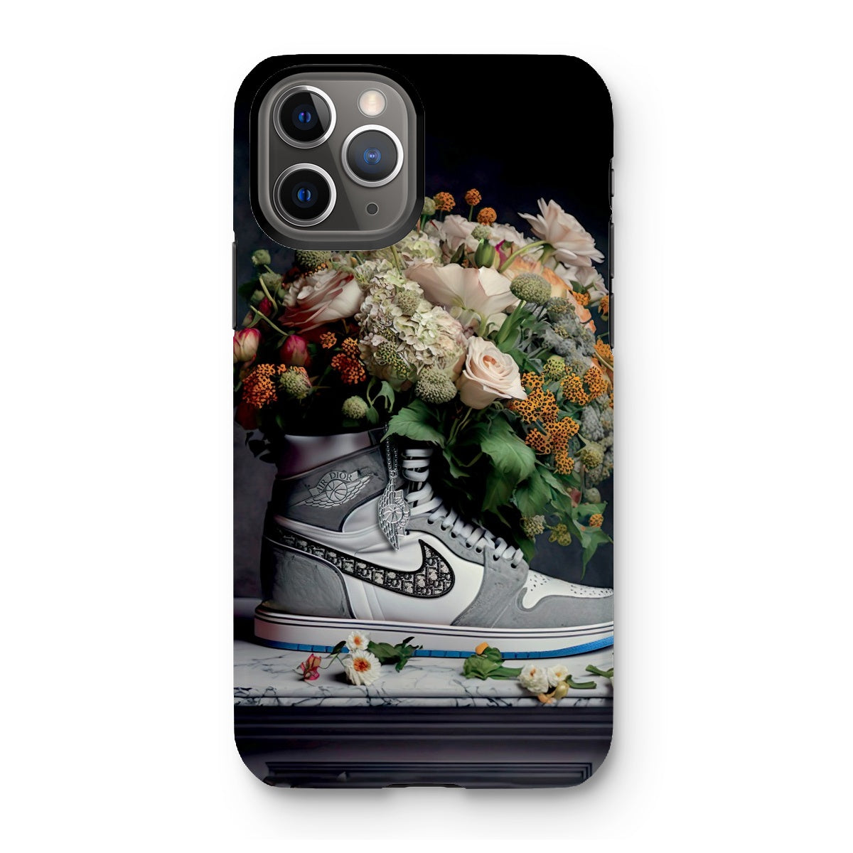 Jordan 1 DIOR Phone Case Kanvaskingdomgallery