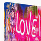 Love is all we need - Framed canvas