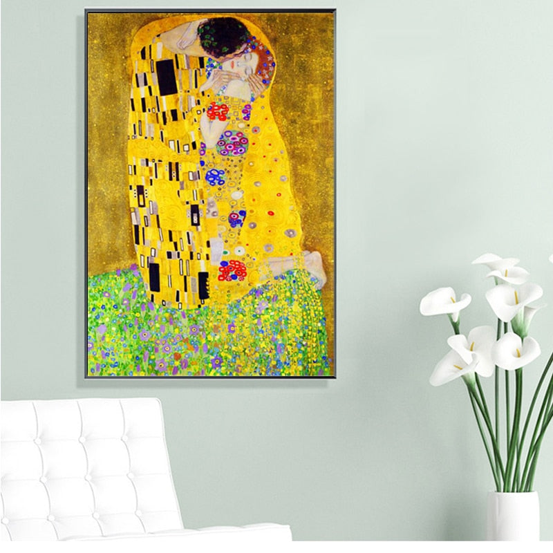 Gustav Klimt "Kiss"
