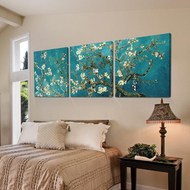 3 Panel Van Gogh Almond Blossom